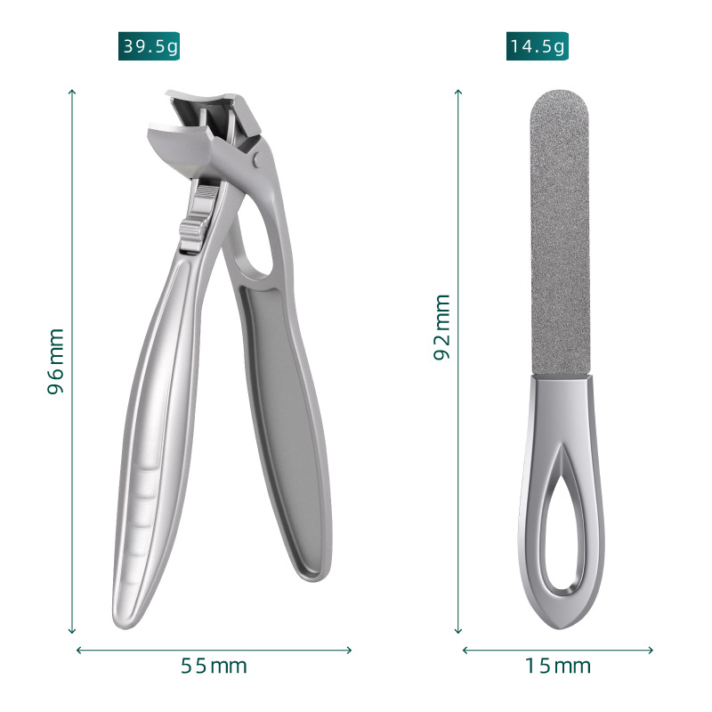 🤩Hot Sale!✂️Splash-Proof Stainless Steel Nail Trimmer✨