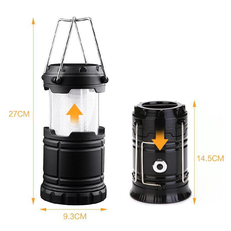 đ„3 i 1 LED-Flamma Campinglykta