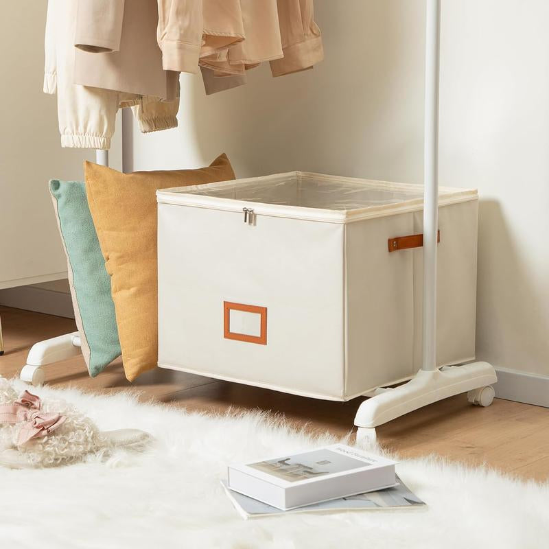 ⏰🔥BEGRÄNSAD TID: 50 % RABATT! 👟 Förvaringslåda i tyg för skor – hopfällbar, stor kapacitet, dammtät och andas för garderob & sovrum 🧺✨