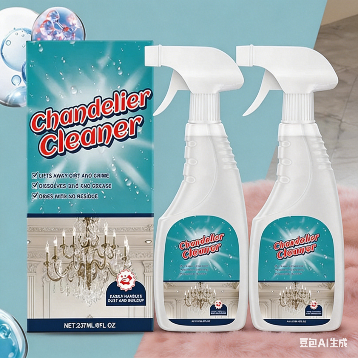 đ„ REA â 50 % RABATT đ„ Rengörings- och skötselspray för ljuskronor