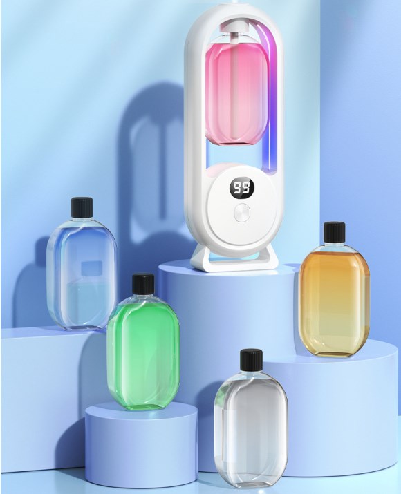 đž 50% RABATT NU! Automatisk aromaterapi-diffusor â vĂ€ggmonterad eller bordsplacerad â med 5 vĂ€xlar, naturlig doft & fĂ€rgrikt nattljus â perfekt för vardagsrum, sovrum och kontor đŻïžâš
