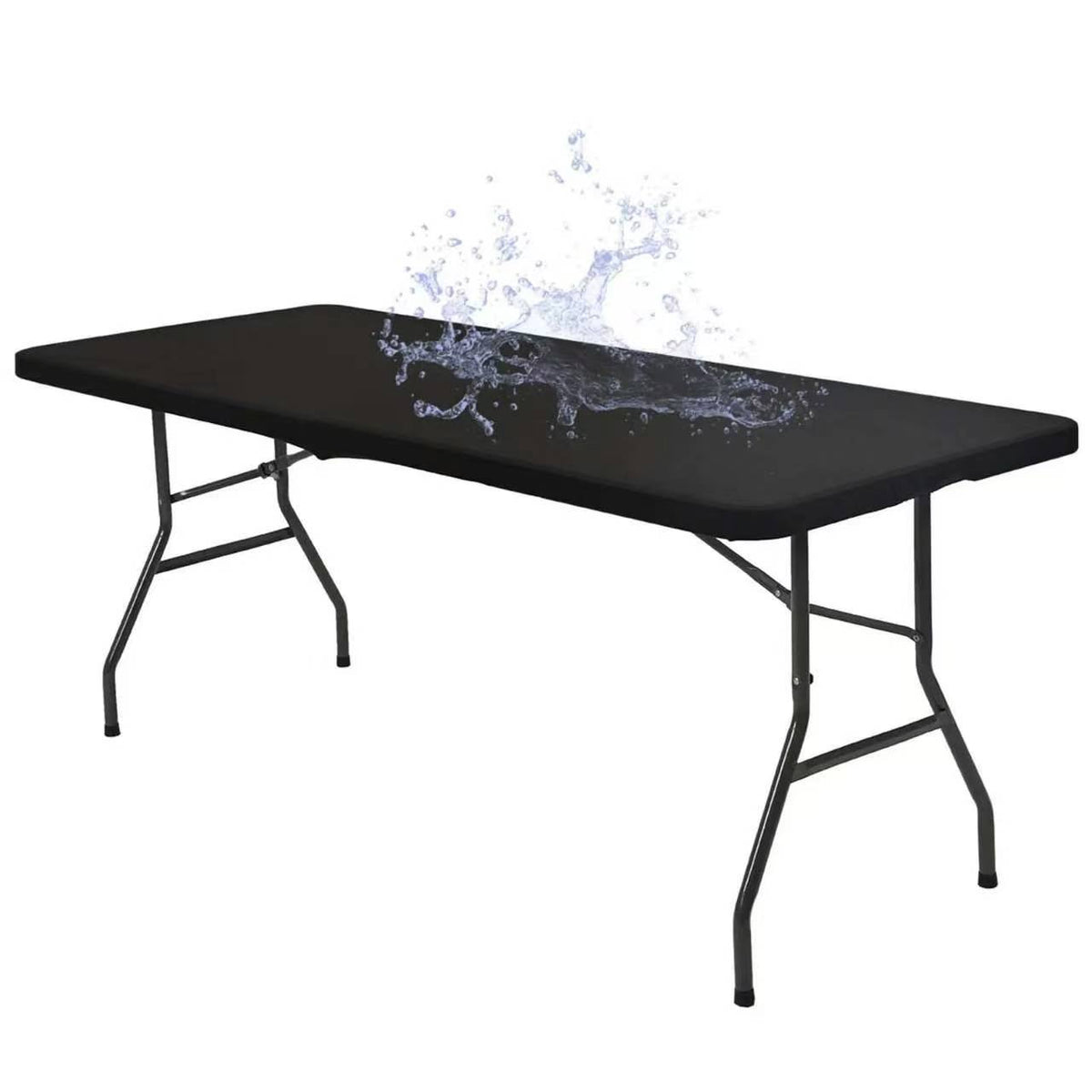 🔥🎁Nyhet 50 % RABATT🔥Paket stretchtyg bordsskydd, passar 4 ft / 6 ft / 8 ft bord