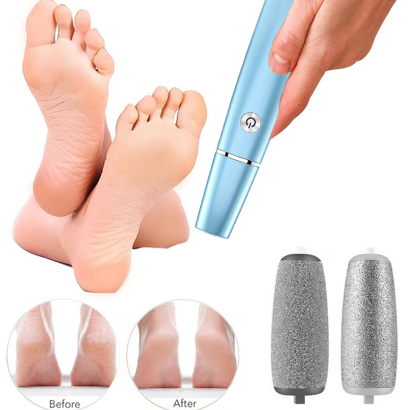 🔥 "50% rabatt! 🦶 Snabb och säker elektrisk förhårdningsborttagare - hemma på 5 minuter! 💦✨"