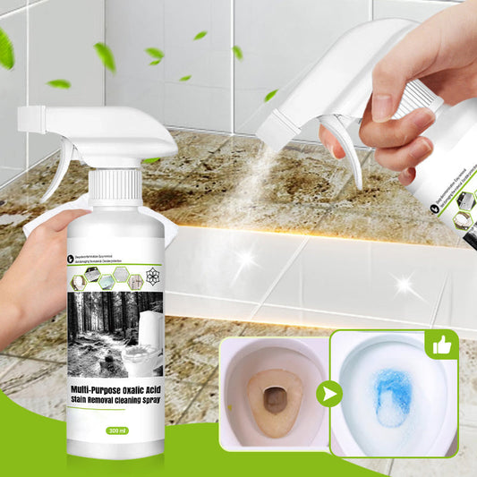 🌿 【NATURLIG FLEKKFJERNING】Oksalsyre-rengjøringsspray 🔥 Multifunksjonell og miljøvennlig – ​​For et skinnende hjem! 