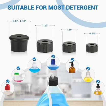 🧴 50% RABATT NU! 💧 Diskmedelsdispenser för Köksvask – 99cm Slang & 360° Rotation – Perfekt för Rent & Snyggt Kök – Enkel Installation 🏠