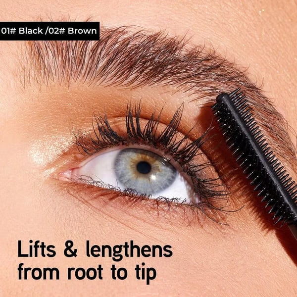 🔥 KÖP 1 FÅ 1 GRATIS ✨ Vattenfast Böjande Mascara – 24h Flagningsfri