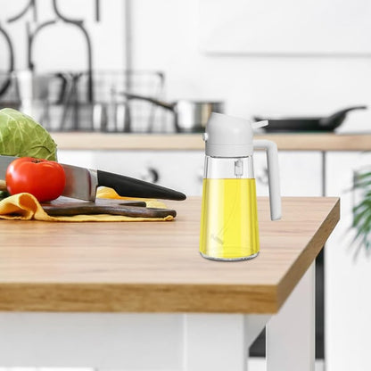 💖✨ Bärbar 2-i-1 sprayflaska för eteriska oljor – Din perfekta kökshjälpreda!