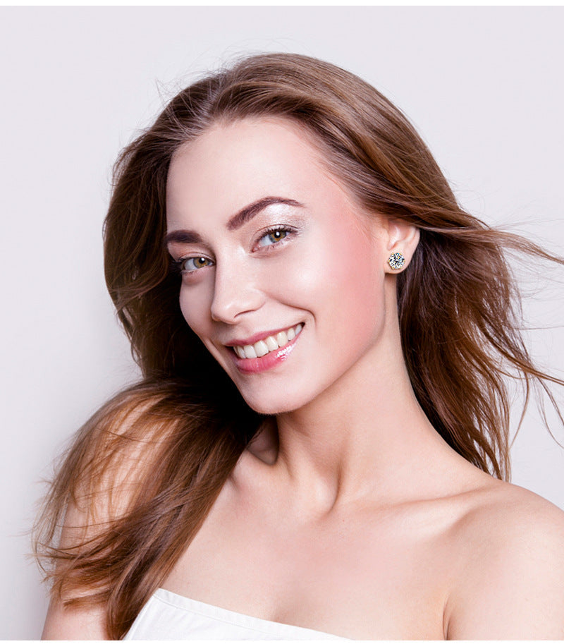 💎 60% RABATT! ✨ Sexkloriga Diamantörhängen – Klassisk Design, Tidslös Elegans & Perfekt Present ✨