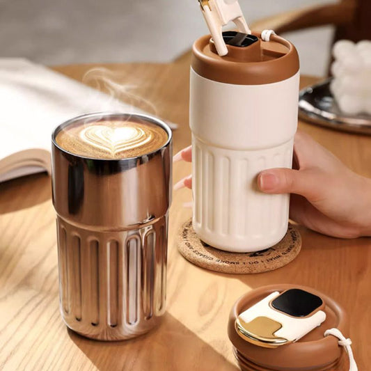 🔥Populært produkt – Kaffetermos med temperaturvisning 