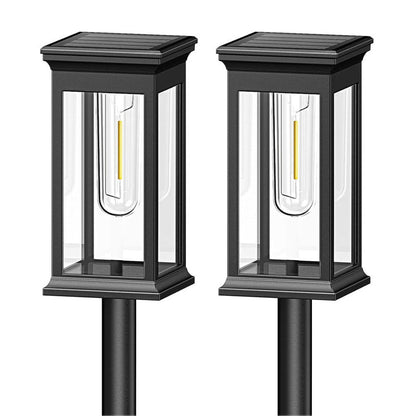🔥HETT REA 2026🔥Solenergibelysning för trädgården – Retrodesign, 12–14 timmars belysning och IP65 vattentät