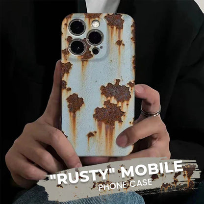 🔥📱 Nyinkommet 2025 – Vintage iPhone-skal i rostfritt stål🛡️!