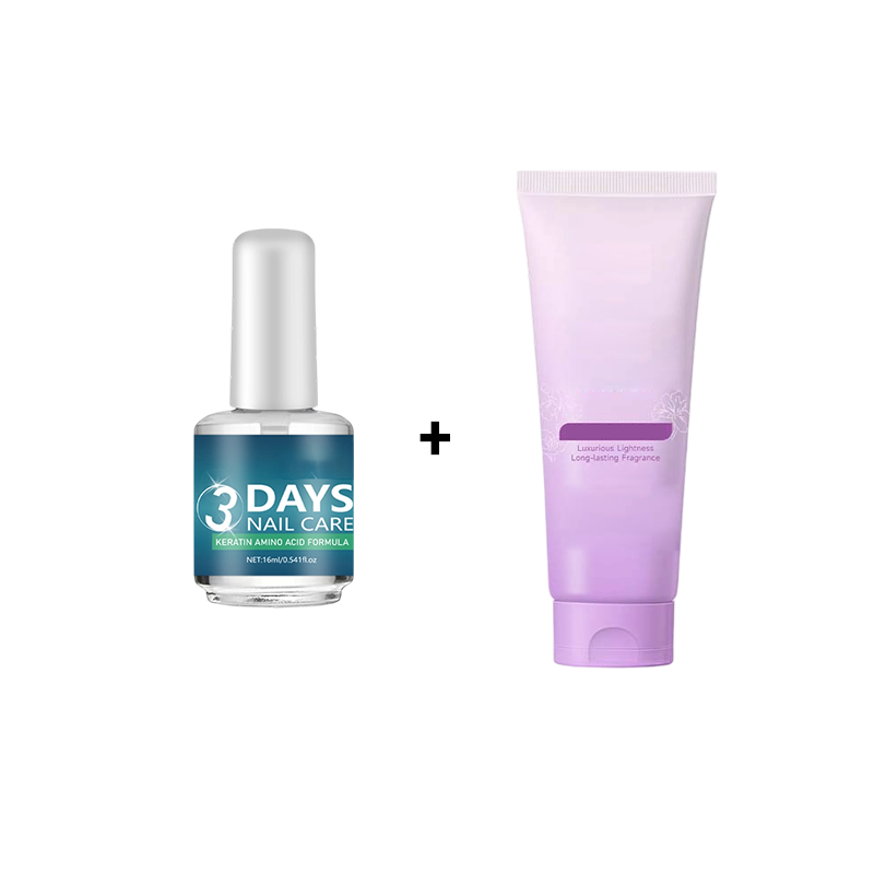 💖 KÖP 3 FÅR 2 GRATIS! ✨ Högblank Nagelolja - Snabbtorkande & Närande, Perfekt för Vårdade Naglar 💅✨