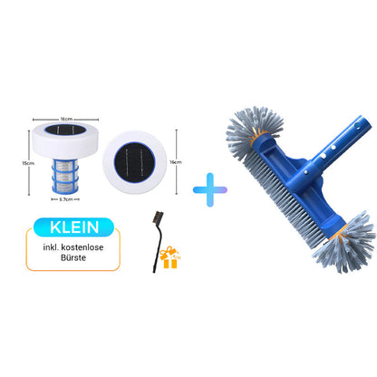 🏊 60% RABATT NU! ☀️ Solenergidriven Pooljonisator – Bästsäljare! Kristallklart Vatten Utan Kemi – Perfekt för Badpoolen 🌊