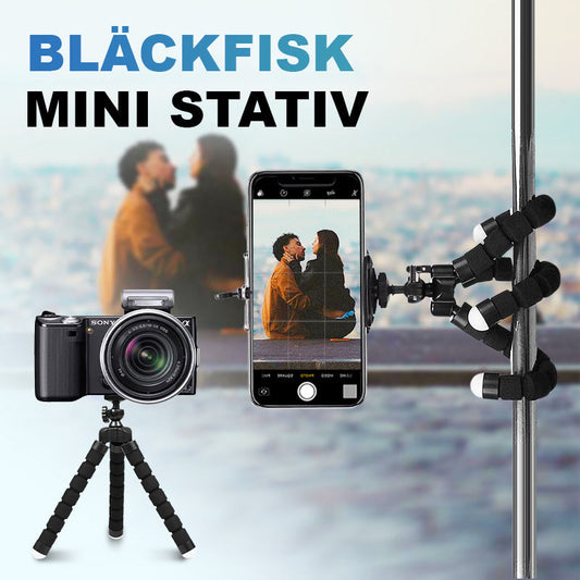 📸🔥 SQUID MINI STATIV – PERFEKT FOR SMARTTELEFONEN OG KAMERAET DIN! 