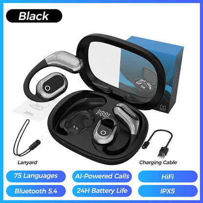🎧AI röstöversättning Bluetooth-öronsnäckor