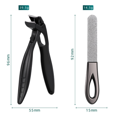 🤩Hot Sale!✂️Splash-Proof Stainless Steel Nail Trimmer✨