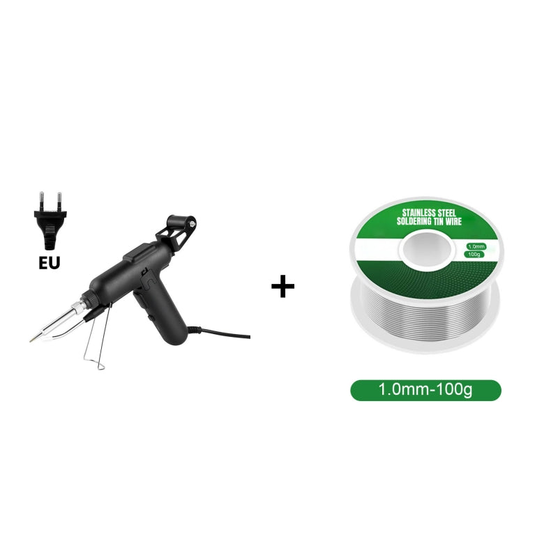 🔥 80W SUPER SVEISEPISTOL 🔧 💨 Rask oppvarming på bare 30 SEKUNDER! 🎯 Profesjonell presisjon for: ✅ Små reparasjonsjobber ✅ Elektronikkreparasjoner ✅ gjør-det-selv-prosjekter