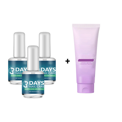 💖 KÖP 3 FÅR 2 GRATIS! ✨ Högblank Nagelolja - Snabbtorkande & Närande, Perfekt för Vårdade Naglar 💅✨