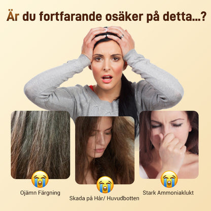 🔈🔈60% rabatt🔥Rent naturligt växtextrakt💥Vårdande växtbaserad hårfärg