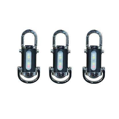 🔥Rea på topp🔥1200LM Superljus Mini Nyckelringsficklampa Vattentät
