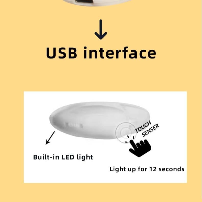 💥Kjøp 2 få 1 gratis✨🤍LED-berøringssensor for veskebelysning