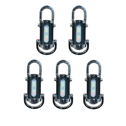 🔥Rea på topp🔥1200LM Superljus Mini Nyckelringsficklampa Vattentät