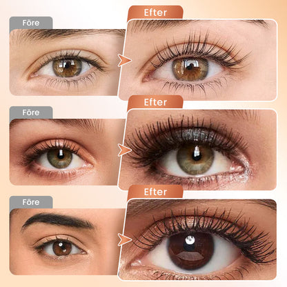 💄 KÖP 1 FÅ 1 GRATIS! ✨ Vattentät fibermascara - Intensiv längd & böjning med berikade fibrer för klumpfri volym hela dagen 🌟👁️