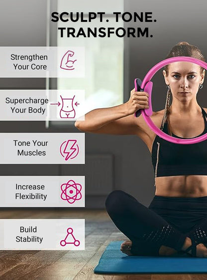 🏆Motståndsträningsring för pilates – multifunktionell fitnessring