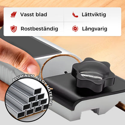 ⏱️ Spar 65% Arbetstid! 🔺 45° Perfekt Gipsskivsavfasning 🌿 Energiklass A+ & Vibration Reducerad"