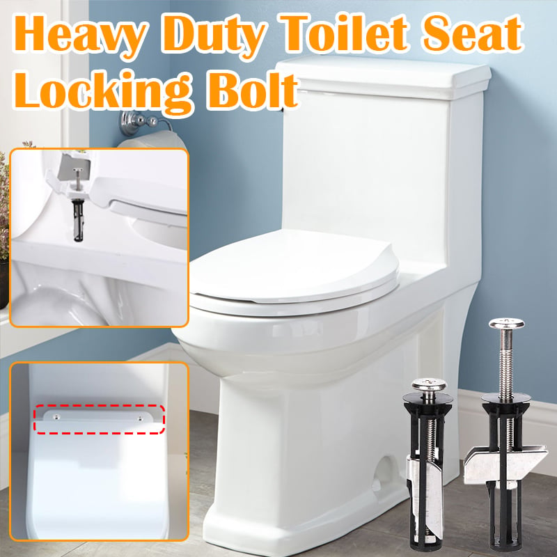 🔩 KÖP 1 FÅR 1 GRATIS! 🚽 SKRUVAR FÖR TOALETTSITS - Rostfritt & Universellt Passform, Inkluderar Skiftnyckel för Enkel Montering, Extra Lång Hållbarhet 🔧✨