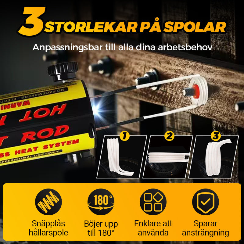 Magnetisk induksjonsvarmer - 1100W induksjonsvarmeboltfjerningsverktøy 