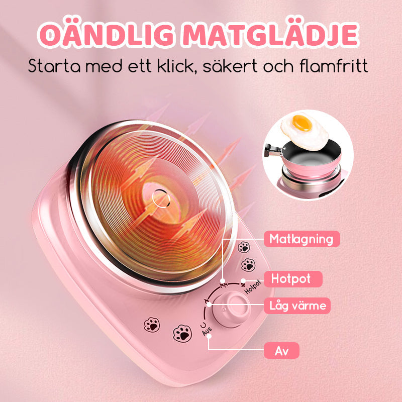 👧🏻 58% RABATT! 🎉 22-delars Mini-Köksleksak – Ljud & Ljus, Utvecklande & Realistisk Lek 🍳📦