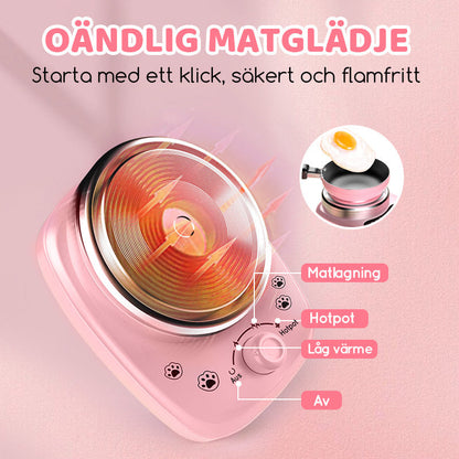 👧🏻 58% RABATT! 🎉 22-delars Mini-Köksleksak – Ljud & Ljus, Utvecklande & Realistisk Lek 🍳📦