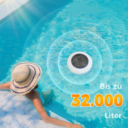 🏊 60% RABATT NU! ☀️ Solenergidriven Pooljonisator – Bästsäljare! Kristallklart Vatten Utan Kemi – Perfekt för Badpoolen 🌊
