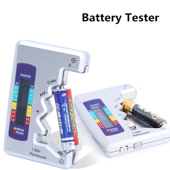 ⏰ Bare nå 49 % rabatt! 🔥Batteritester【Gjør livet ditt enklere】