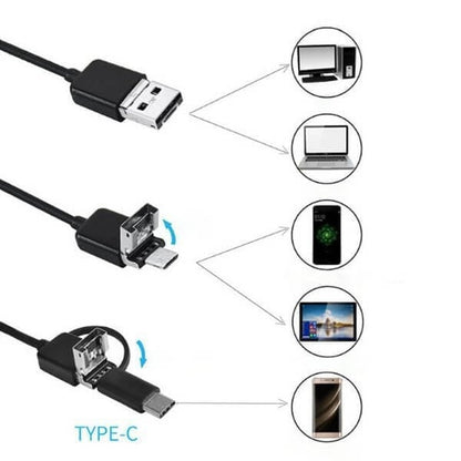 2026 💥3-i-1 plug-and-play endoskopkamera – kompatibel med Android, iPhone, iPad och PC