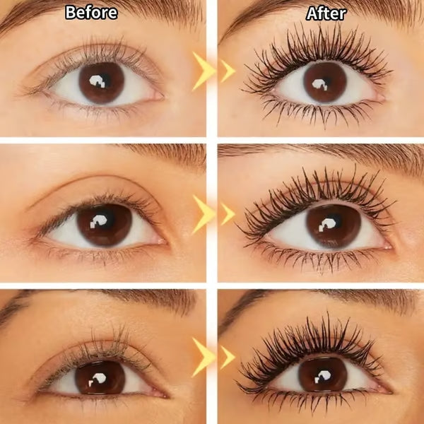 🔥 KÖP 1 FÅ 1 GRATIS ✨ Vattenfast Böjande Mascara – 24h Flagningsfri