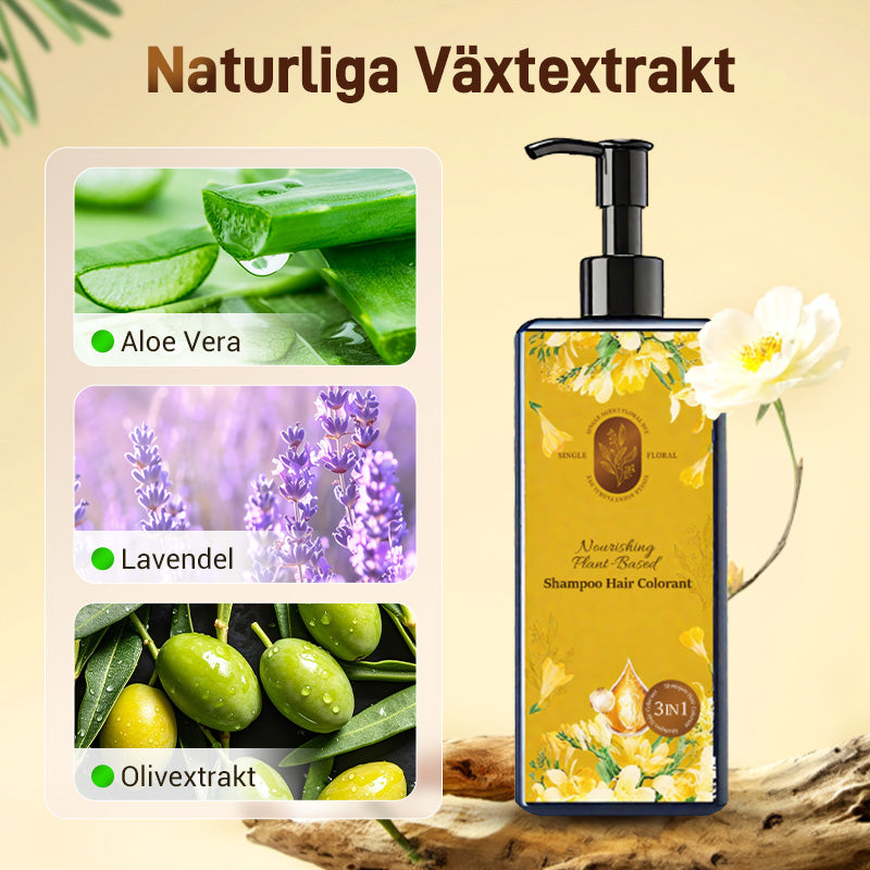🔈🔈60% rabatt🔥Rent naturligt växtextrakt💥Vårdande växtbaserad hårfärg