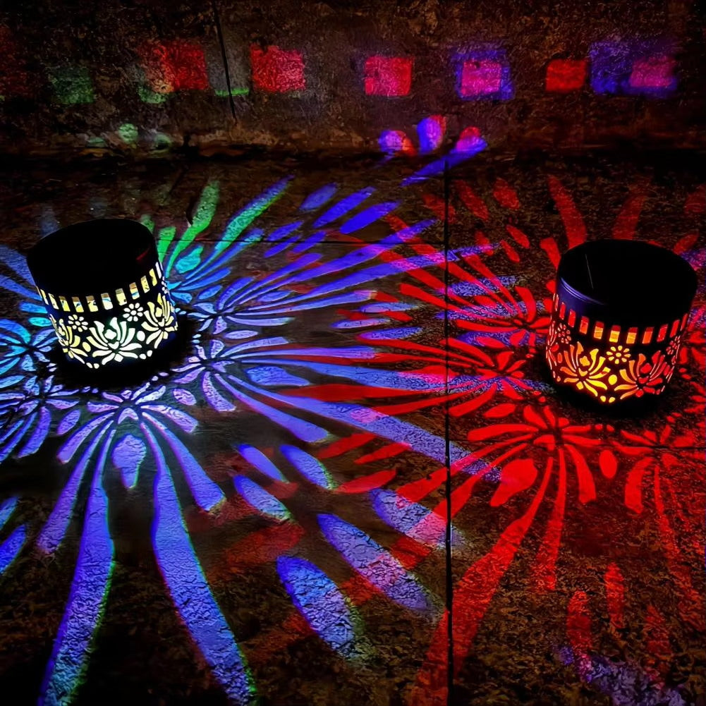 📢📢50% RABATT!!! ⏰Soldriven Mandala-Projektorlampa