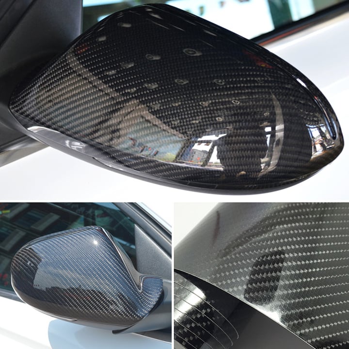 🇸🇪✨ "PROFESJONELT UTSEENDE FOR HJEMMEREPARASJONER! 🚗💎 5D karbonfiberfilm med luftløs teknologi – Gi bilen din en dyp dimensjonal glans uten verkstedkostnader" 🔥🔧