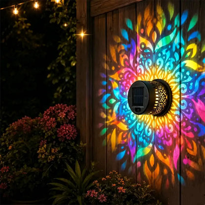 📢📢50% RABATT!!! ⏰Soldriven Mandala-Projektorlampa