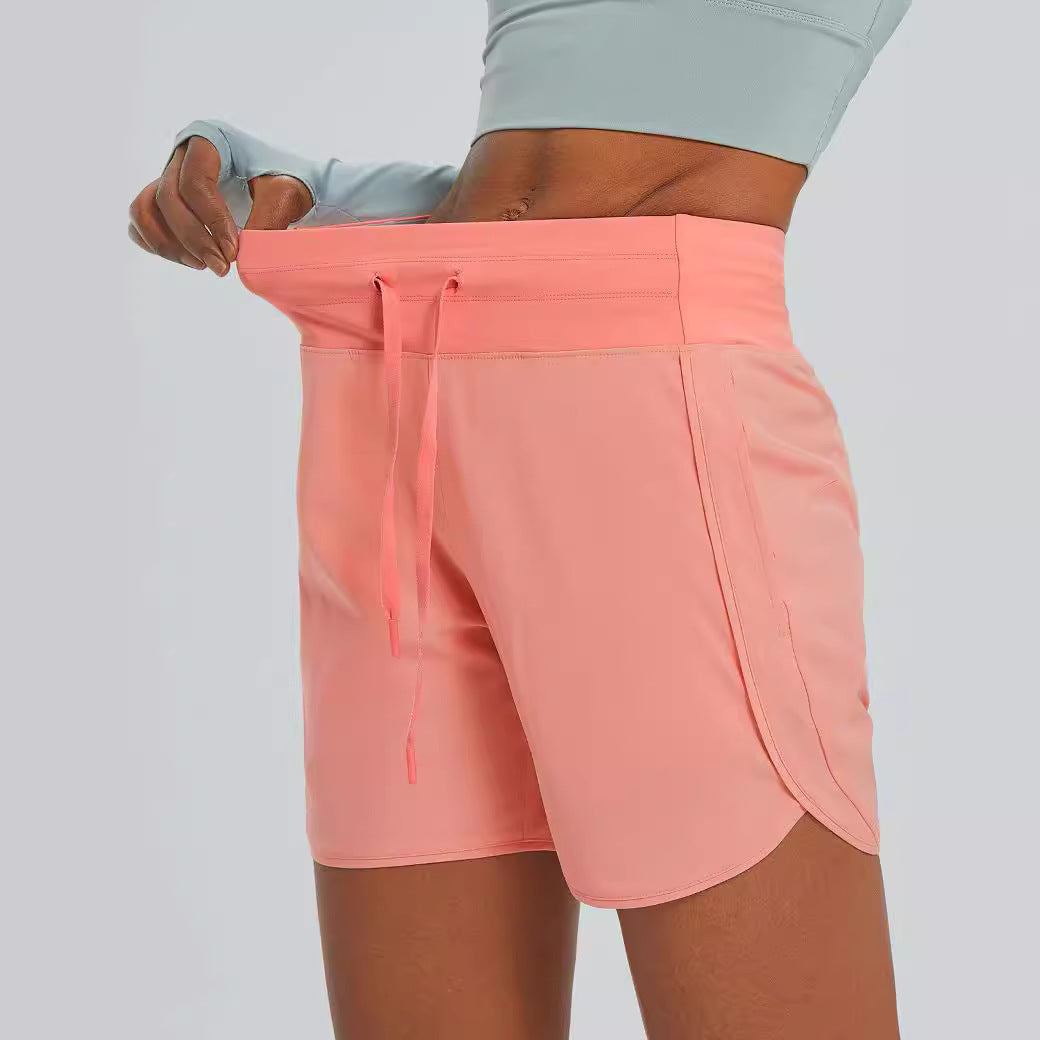 🌞Sommarrea – 50 % rabatt🩳Högmidjade, snabbtorkande träningsshorts för damer