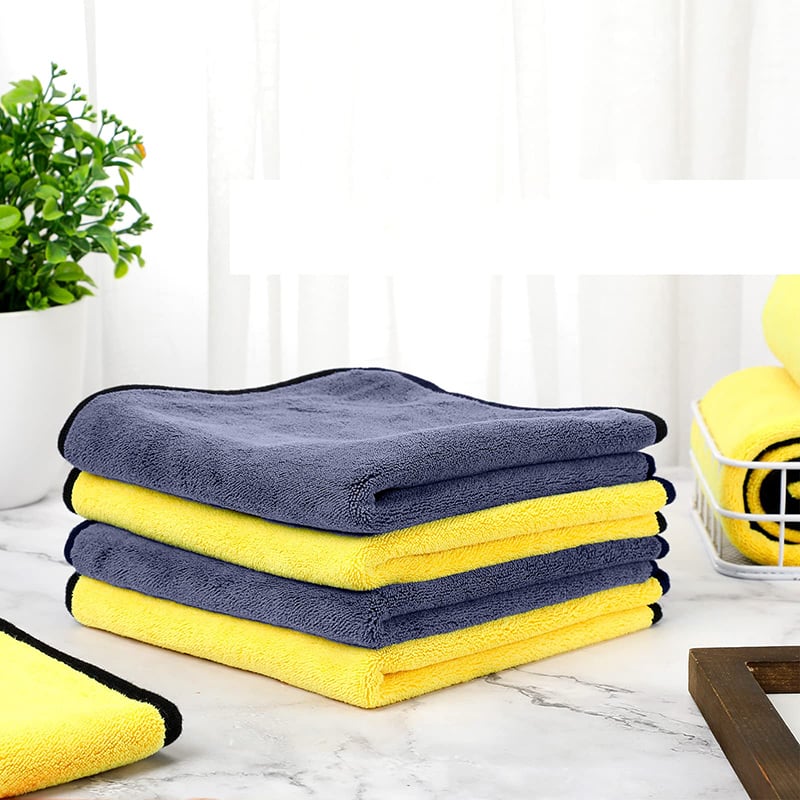 🔥🚙Bilvaskhåndkle i mikrofiber av korallfleece✨ 