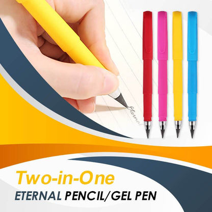 ✨Everlasting Pencil Upgrade-serien✨Två-i-ett evig penna/gelpenna
