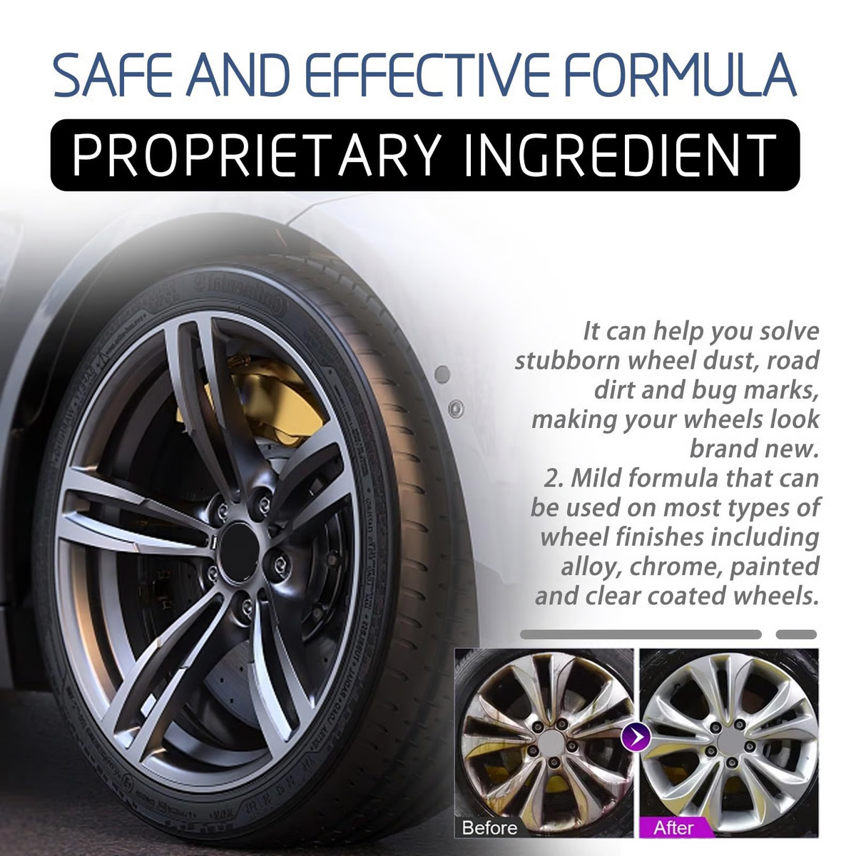 🇸🇪✨ "NORDISK RENINGSMAGI FÖR DIN VARDAG! 💦🚗 Mad Acid Wheel Cleaner – Tar bort rost, vägsmuts & vattenfläckar på 15 minuter" 🔥🔧