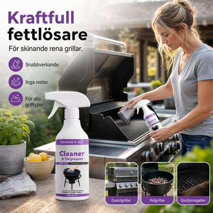 🏆🇸🇪 Populär bland svenska kunder🔥 50 % RABATT NU! 🧼 Kraftfull Grillrengöring & Avfettning – Löser Upp Fett och Fastbrända Rester 🍖✨
