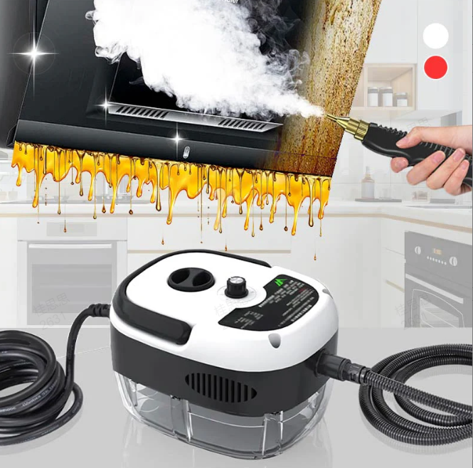 🔥 60% RABATT! 💨 INDUSTRIELL ÅNGRENGÖRING 2500W - Kemikaliefri desinfektion och fettborttagning, perfekt för kök, luftkonditioneringsapparater och maskiner, UL-certifierad 🌟🧼