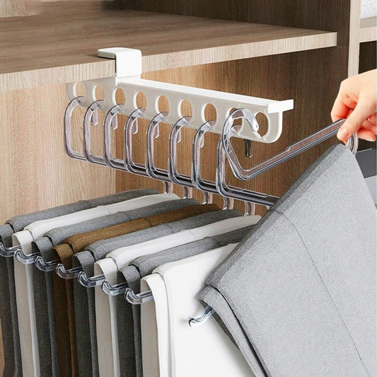 🧺 50% RABATT! 🚪 Utdragbar Garderobsorganisatör – Maximerar Utrymme, Enkel Installation & För Kläder/Skor 👠