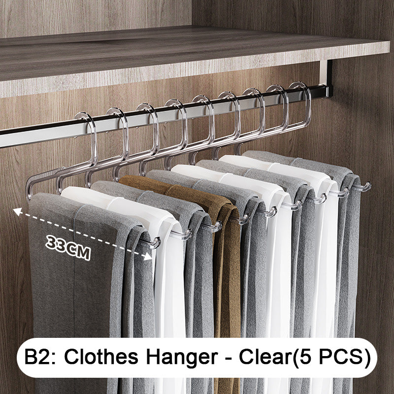 🧺 50% RABATT! 🚪 Utdragbar Garderobsorganisatör – Maximerar Utrymme, Enkel Installation & För Kläder/Skor 👠