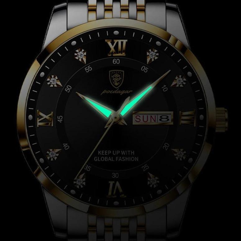 🎁Hot Sale 50% OFF⏳Men's Waterproof Luminous Calendar Quartz Watch